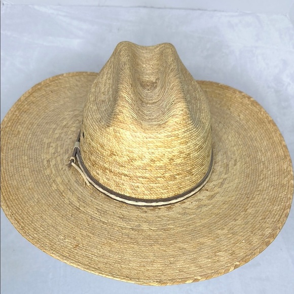 Turner Hat Company Bull Rider Straw Hat 71/8 - Picture 1 of 10